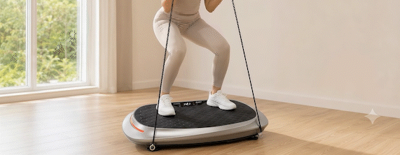 HCI eHoso Indoor Vibration Plate Exercise Machine Massage Chair