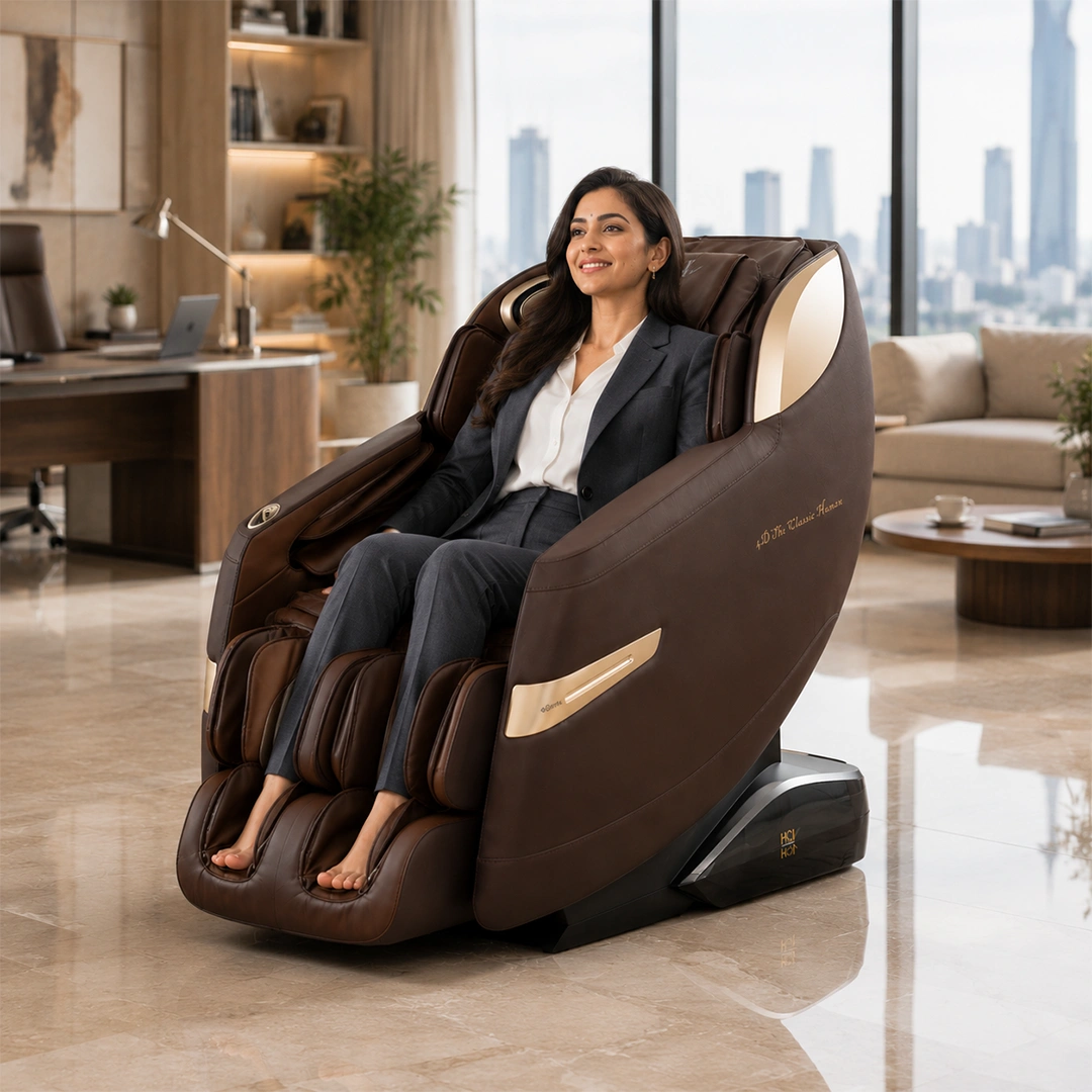 eGENKI PRO massage chair zero gravity relaxation mode