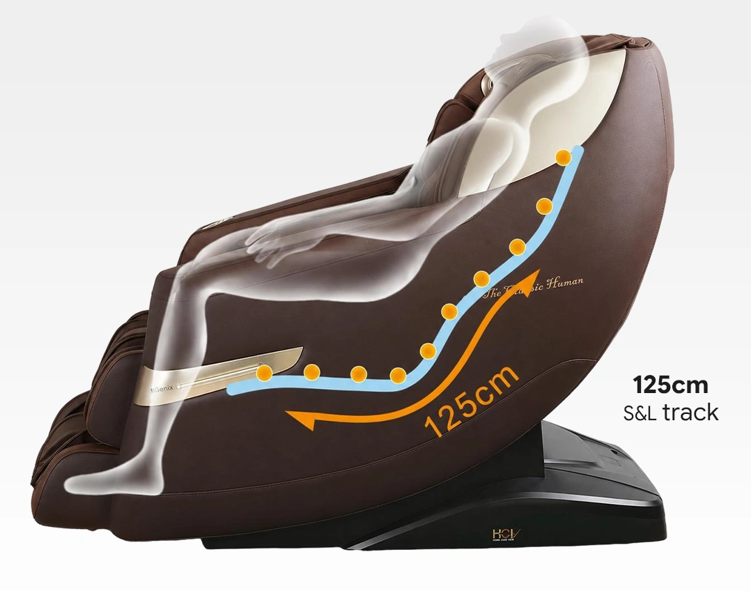 eGENKI PRO massage chair 38-airbag pressure system