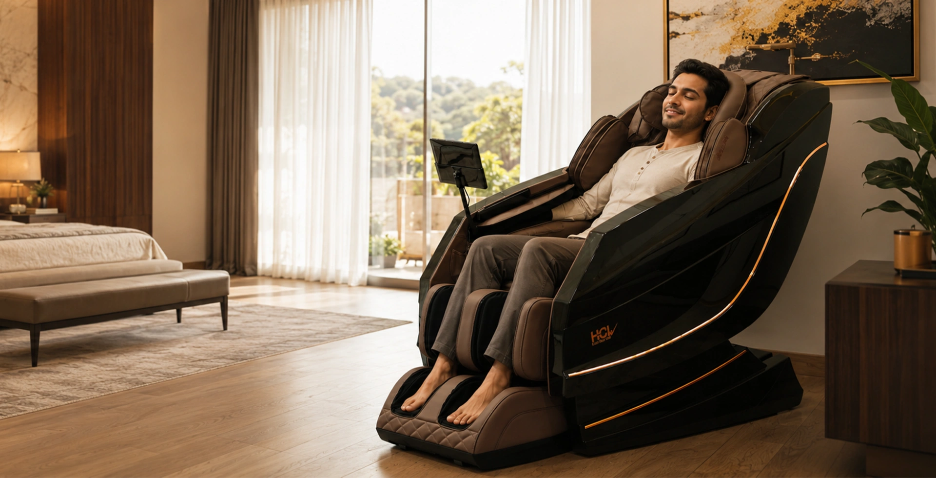 eGENKI PRO dual-core massage chair mechanism technology