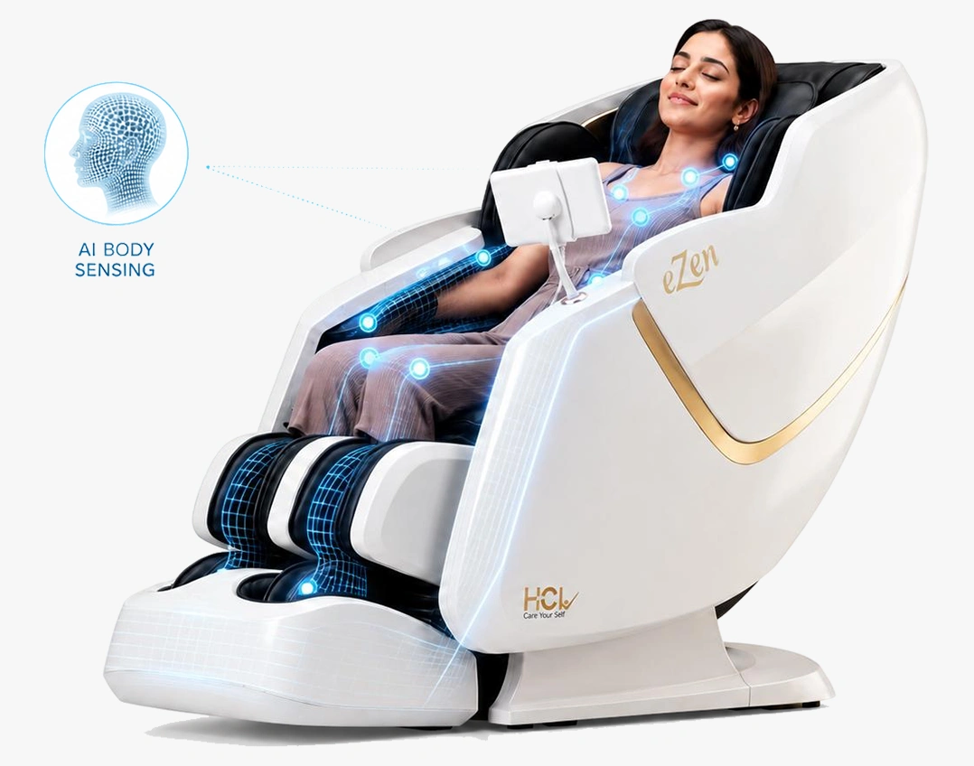 eGENKI PRO massage chair 38-airbag pressure system