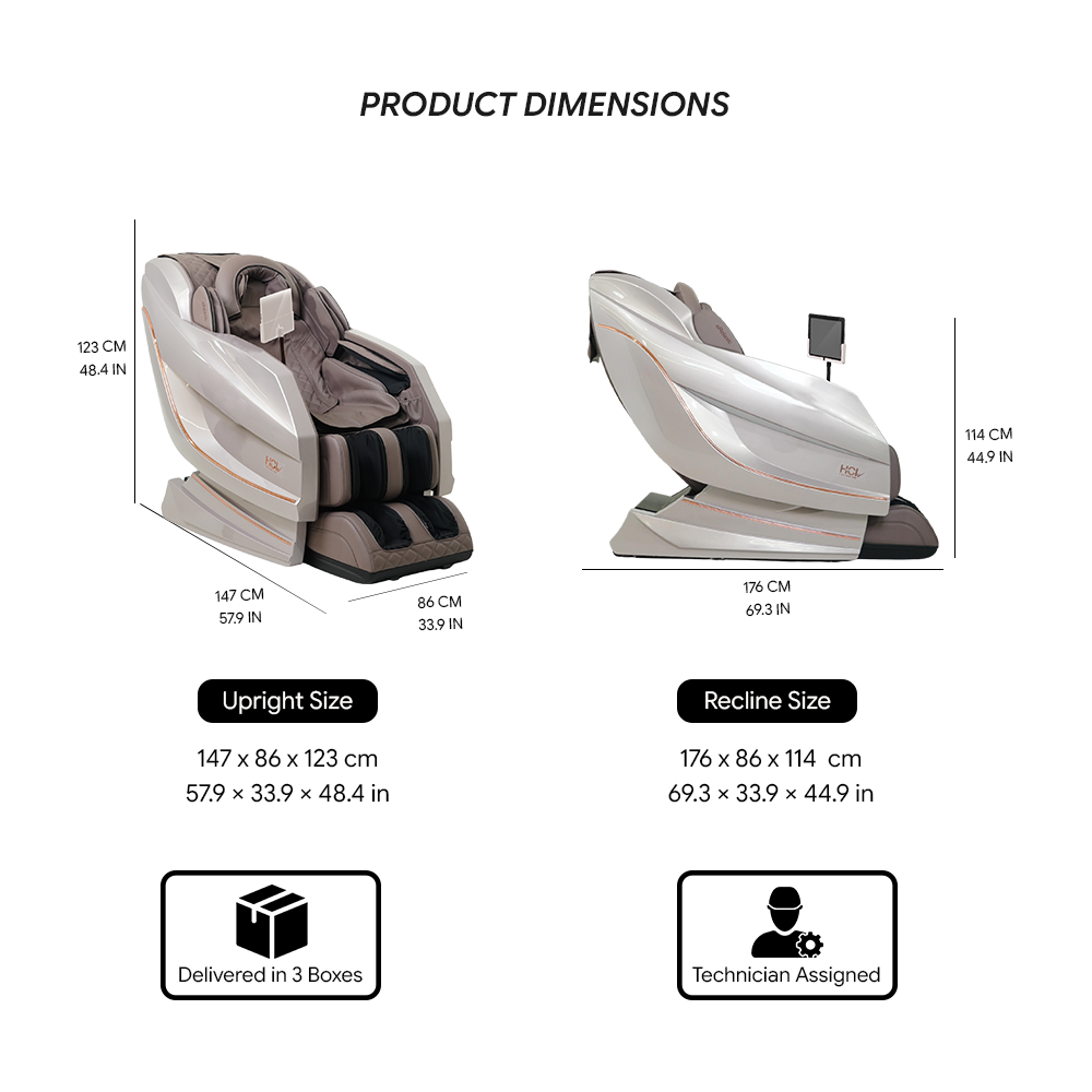 HCI eRelaxic Pro 5D Massage Chair - image 5