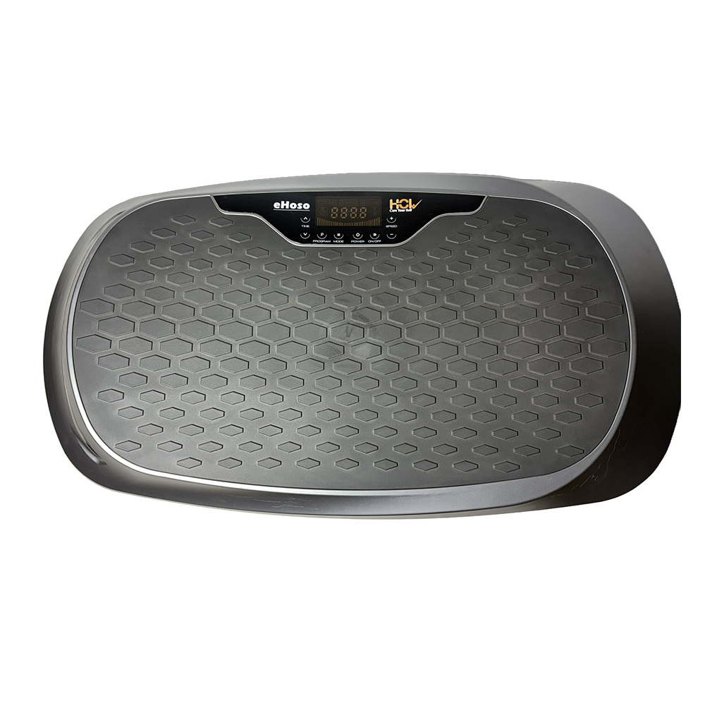 HCI eHoso Indoor Vibration Plate Exercise Machine Grey Massage Chair