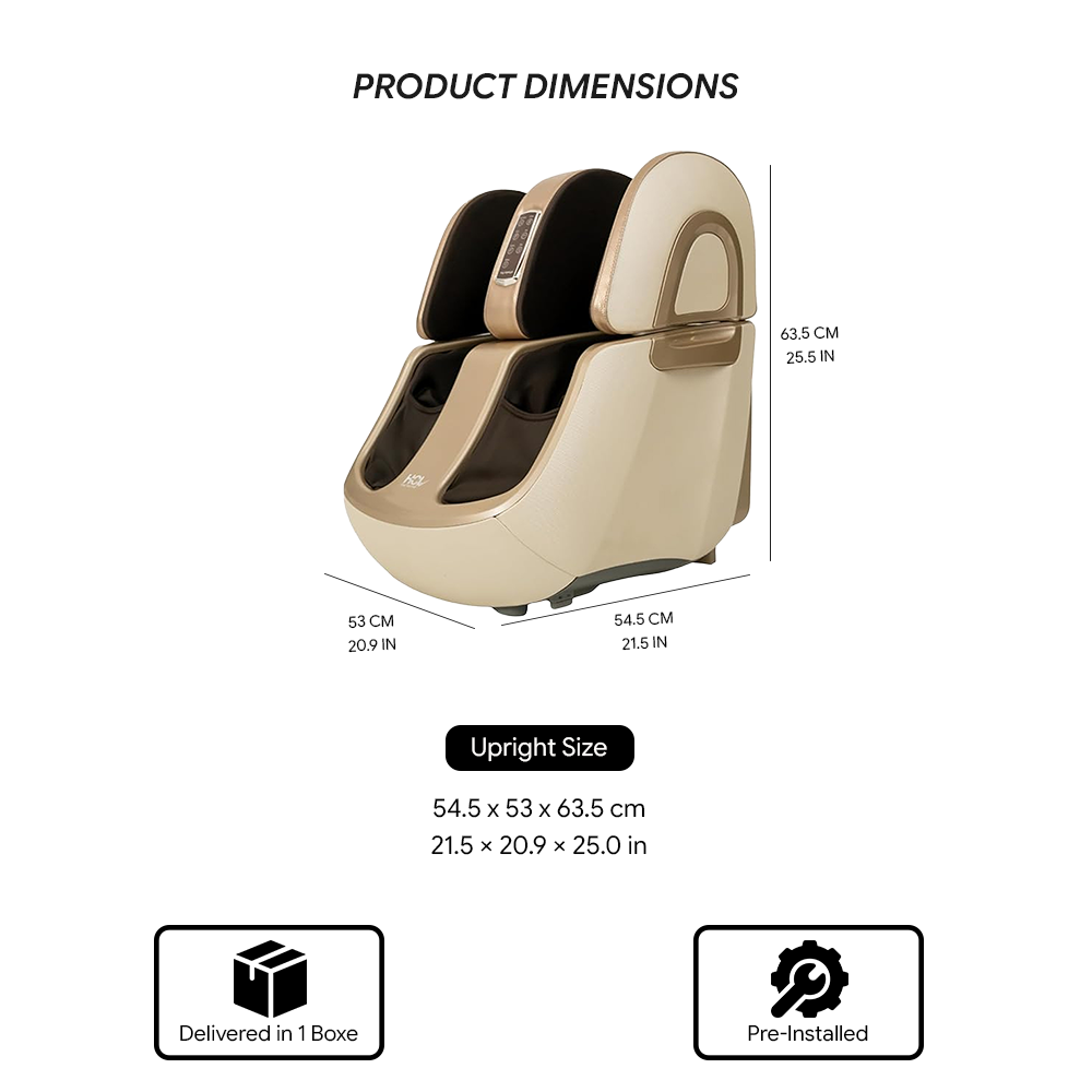 HCI eFootio Pro Calf, Foot and Leg Massager - image 6