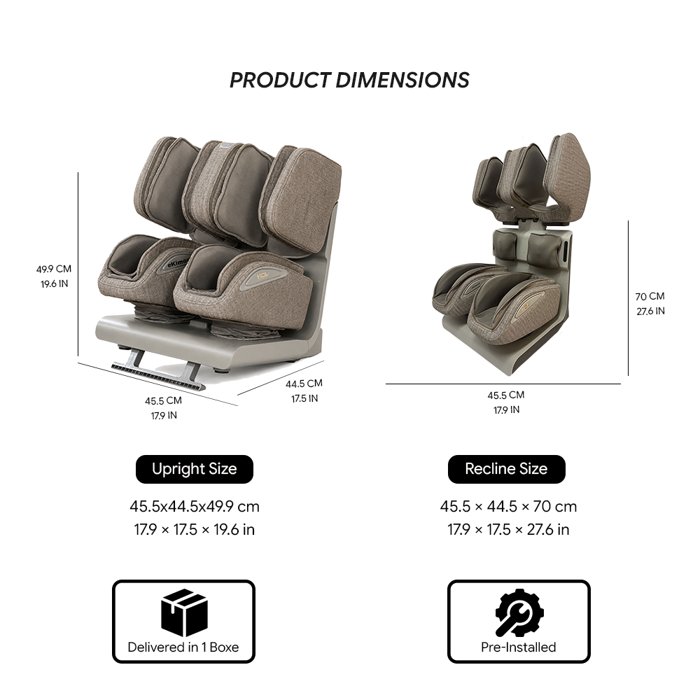 HCI eKimochi Foot Calf and Leg Massager - image 6