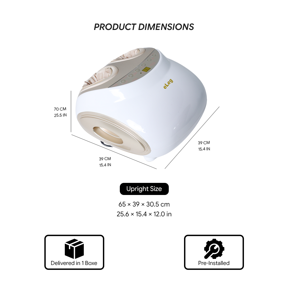 HCI eLeg Foot and Calf Massager - image 6