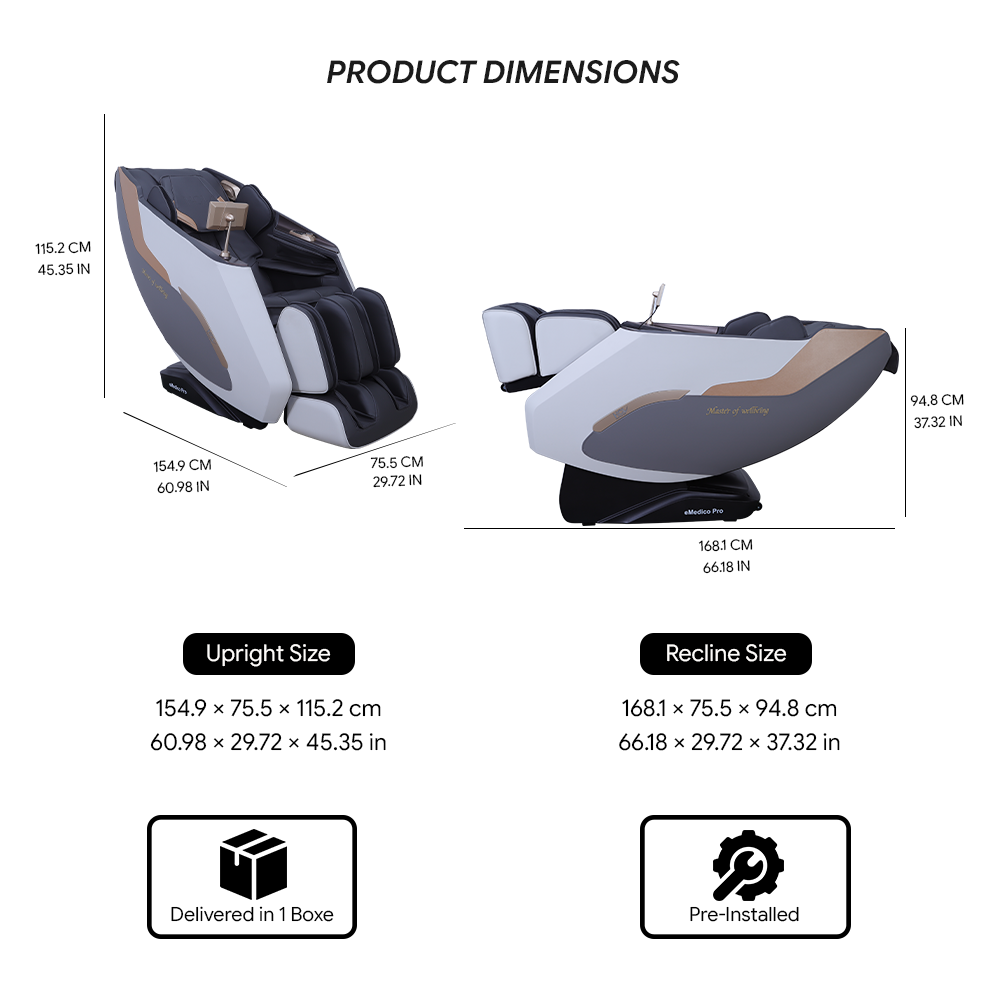 HCI eMedico Pro 3D Massage Chair - image 6