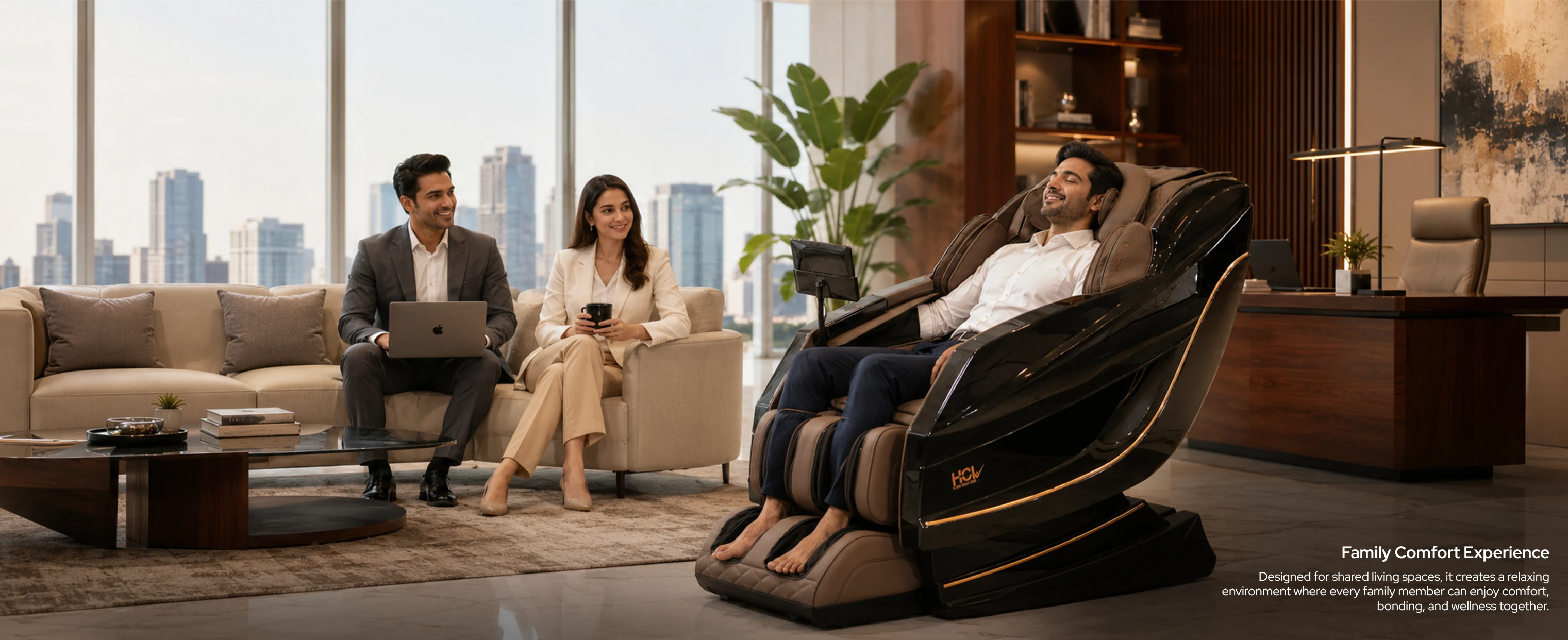 eGENKI PRO massage chair relaxation and comfort benefits