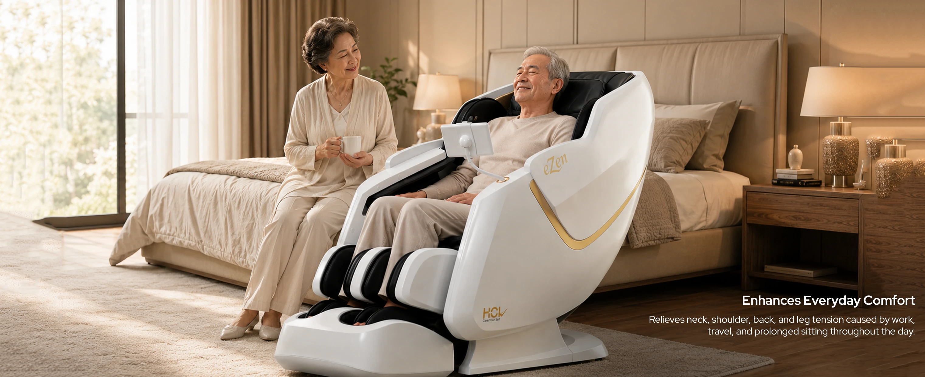eGENKI PRO massage chair advanced features and health benefits