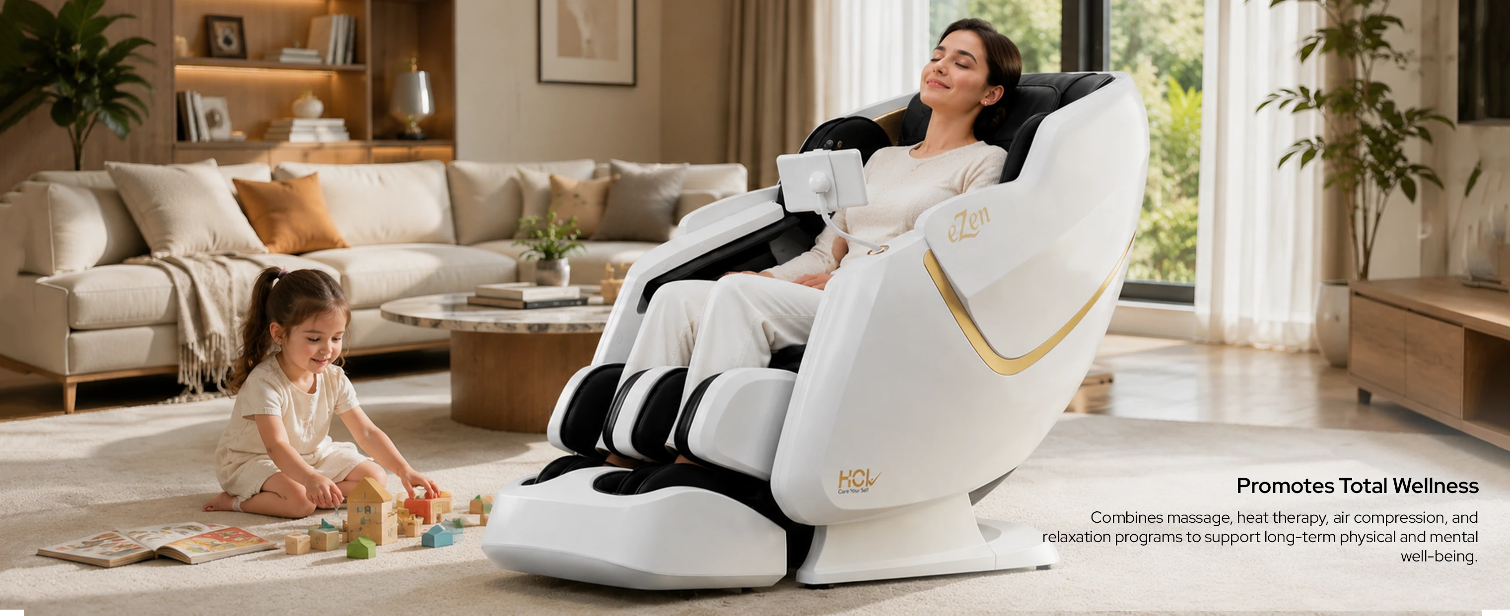 eGENKI PRO massage chair premium wellness experience benefits