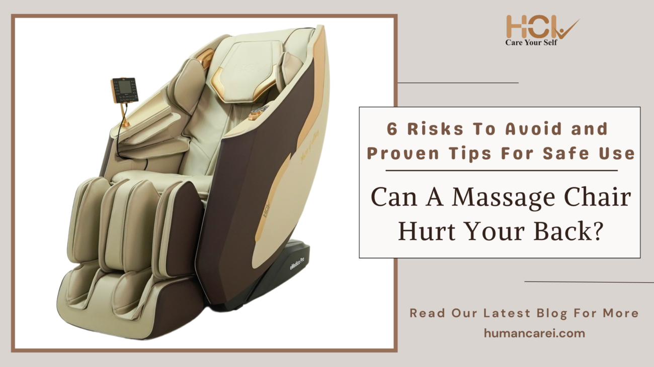 Can a massage chair hurt your back? Learn how to avoid back pain with proper settings and advanced chair features