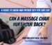 can a massage chair hurt your back? 6 risks to avoid and suggestions for safe usage