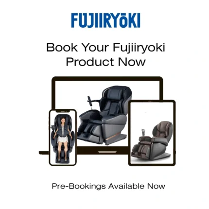 Booking Fujiiryoki Japanese Massage Chairs