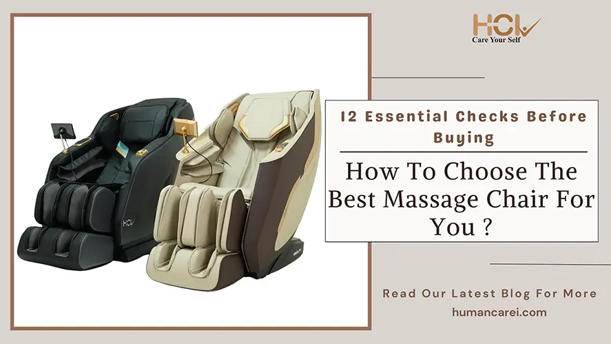 How to choose the best massage chair