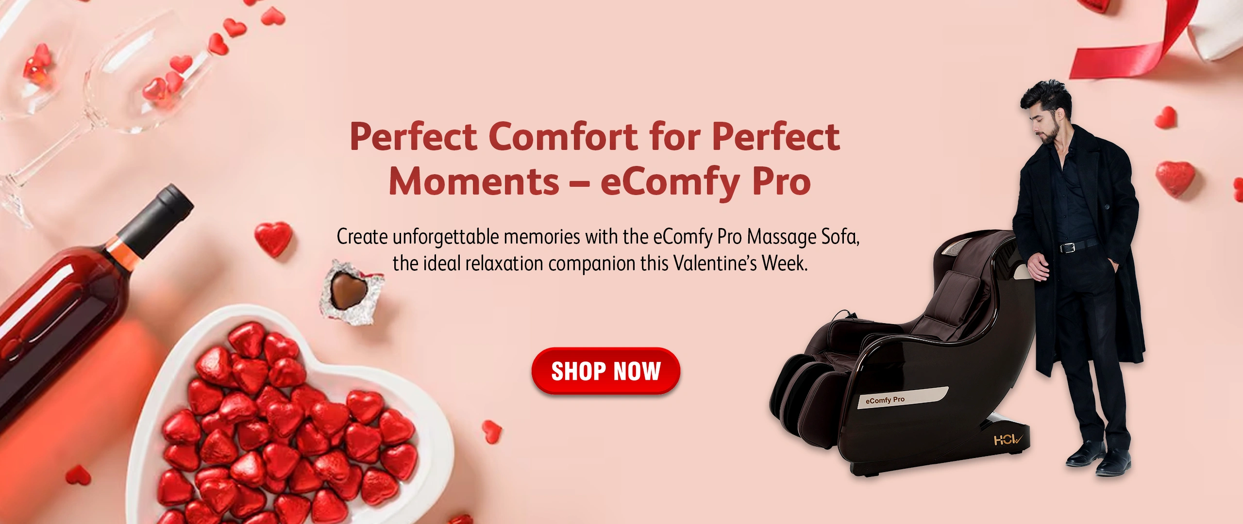 valentines eComfy Pro 1 massage chairs