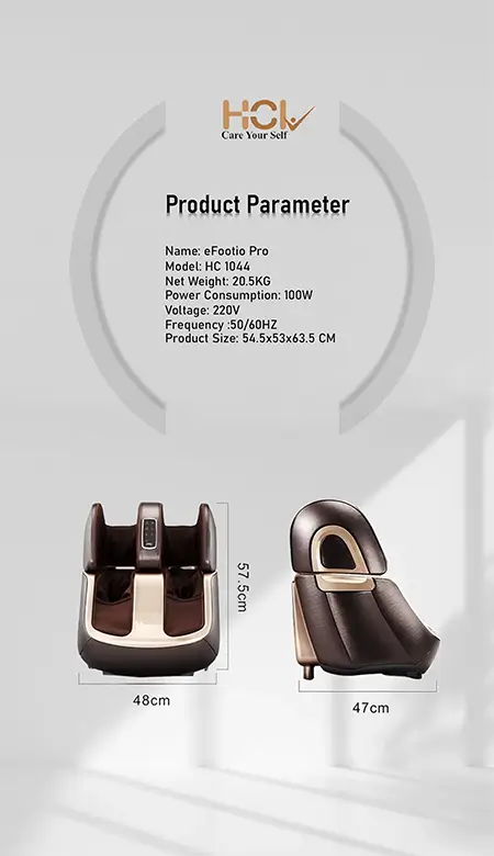 eFootio Pro Product Parameters mobile version