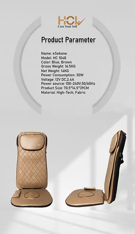 eSebone product parameters mobile version