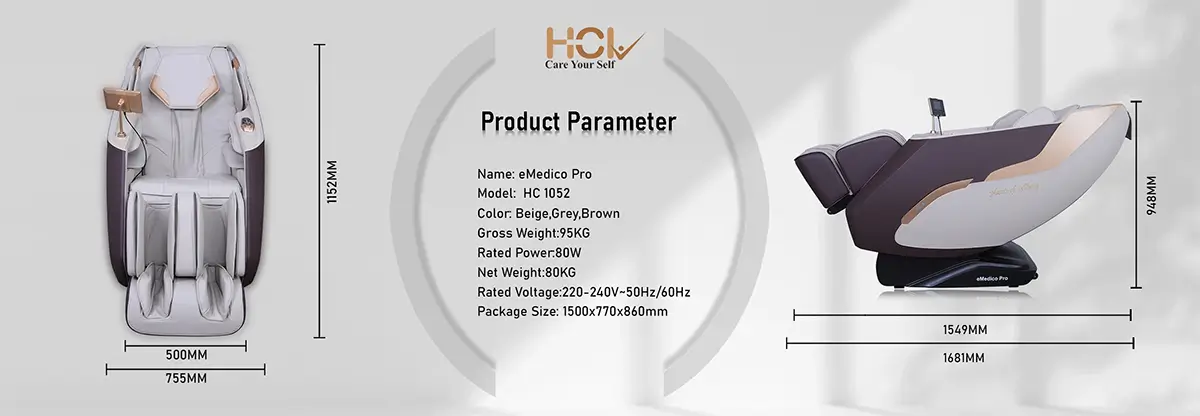 eMedico Pro Product Parameters