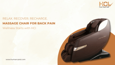 Massage chair for back pain