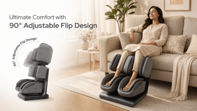 Best Leg Massager Machine in India The eKimochi is HCI's premium foot calf and leg massager